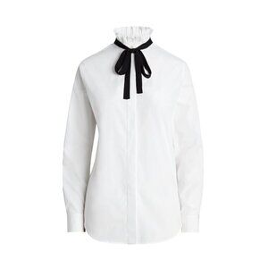 Ralph Lauren Purple Label Andresa Cotton Broadcloth Shirt